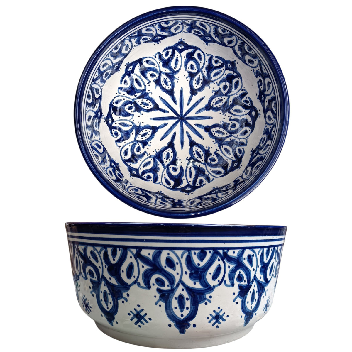 Handmade Moroccan Ceramic Bowls – Hand-Painted Moroccan Pottery