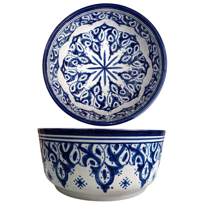 Handmade Moroccan Ceramic Bowls – Hand-Painted Moroccan Pottery