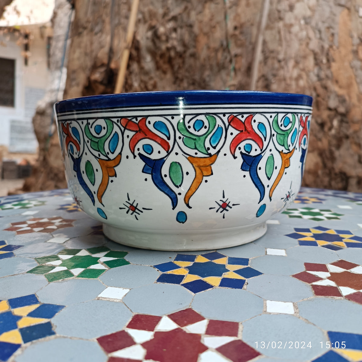 Handmade Moroccan Ceramic Bowls – Hand-Painted Moroccan Pottery