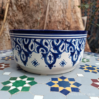 Handmade Moroccan Ceramic Bowls – Hand-Painted Moroccan Pottery