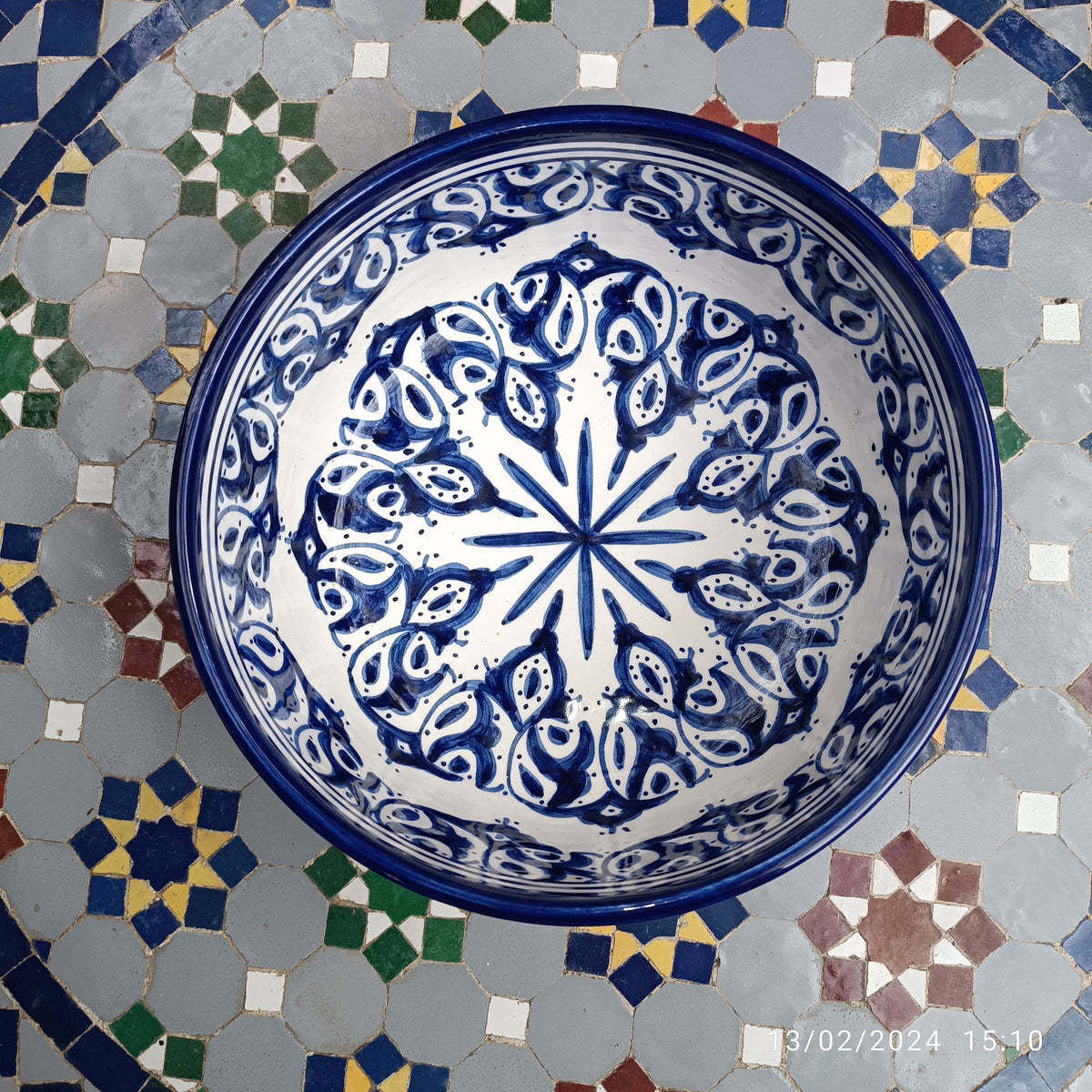 Handmade Moroccan Ceramic Bowls – Hand-Painted Moroccan Pottery