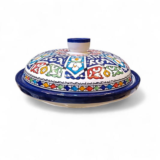 Hand-Painted Moroccan Tagine – fez pottery Ceramic Cooking Pot